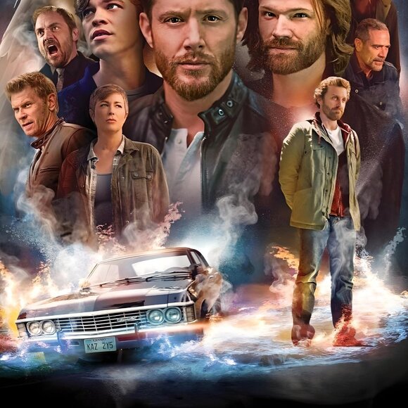 Supernatural vinyl coated canvas Fabric Poster - Picture 2 of 2